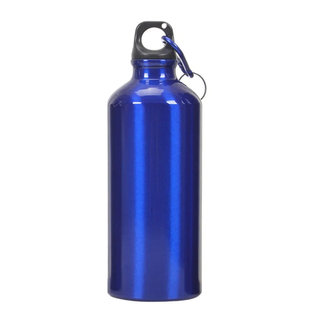 400/500/600ml Leakproof Aluminum Water Bottle Aluminum Outdoor Bike Sports Water Bottle Drinking Kettle Drinking Cup for Travel