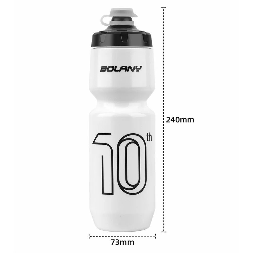 Large Capacity Bicycle Water Bottle PP5 Leak Proof Fitness PP Water Bottle 750ml Squeeze Out Road Bike Bottles Camping