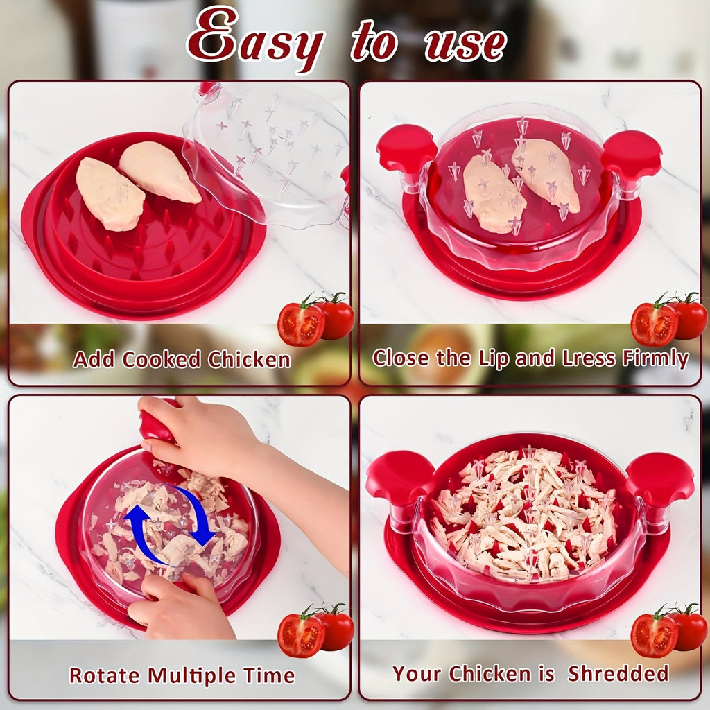 New Chicken Shredder-Pro Large Chicken Shredder Tool Easy to Use Tool Suitable for Pork Beef Chicken
